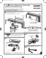 Предварительный просмотр 1 страницы Assa Abloy SARGENT 1431 Installation Instructions