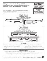 Assa Abloy Sargent 2409 Series Wiring Instructions preview