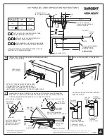 Предварительный просмотр 4 страницы Assa Abloy SARGENT 351 POWERGLIDE Series Instructions For Installing