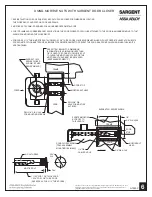 Предварительный просмотр 6 страницы Assa Abloy SARGENT 351 POWERGLIDE Series Instructions For Installing