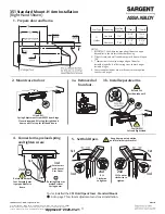 Preview for 3 page of Assa Abloy SARGENT 351 Series Manual