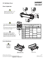 Preview for 7 page of Assa Abloy SARGENT 351 Series Manual