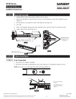 Предварительный просмотр 7 страницы Assa Abloy SARGENT 5300 Series Installation Instructions Manual