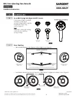 Предварительный просмотр 4 страницы Assa Abloy Sargent BHL 8200 Series Installation Instructions Manual