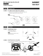 Предварительный просмотр 5 страницы Assa Abloy Sargent BHL 8200 Series Installation Instructions Manual