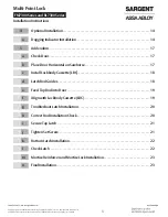 Preview for 3 page of Assa Abloy SARGENT BL7300 Series Installation Instructions Manual