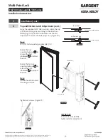 Preview for 11 page of Assa Abloy SARGENT BL7300 Series Installation Instructions Manual