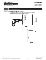 Preview for 15 page of Assa Abloy SARGENT BL7300 Series Installation Instructions Manual