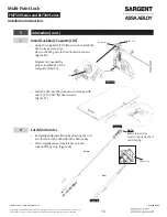 Preview for 18 page of Assa Abloy SARGENT BL7300 Series Installation Instructions Manual