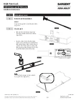 Preview for 22 page of Assa Abloy SARGENT BL7300 Series Installation Instructions Manual