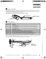 Предварительный просмотр 3 страницы Assa Abloy Sargent Electroguard-59 80 Series Installation And Wiring Instructions