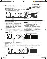 Предварительный просмотр 4 страницы Assa Abloy Sargent Electroguard-59 80 Series Installation And Wiring Instructions