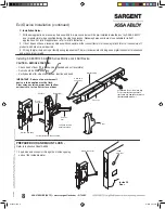 Предварительный просмотр 10 страницы Assa Abloy Sargent Electroguard-59 80 Series Installation And Wiring Instructions