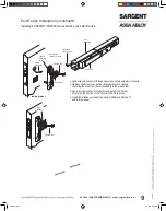 Предварительный просмотр 11 страницы Assa Abloy Sargent Electroguard-59 80 Series Installation And Wiring Instructions