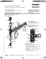 Предварительный просмотр 16 страницы Assa Abloy Sargent Electroguard-59 80 Series Installation And Wiring Instructions