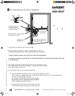 Предварительный просмотр 20 страницы Assa Abloy Sargent Electroguard-59 80 Series Installation And Wiring Instructions