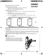 Предварительный просмотр 29 страницы Assa Abloy Sargent Electroguard-59 80 Series Installation And Wiring Instructions