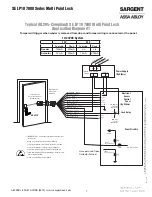 Preview for 7 page of Assa Abloy Sargent ELR Series Installation Instructions Manual