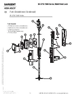 Preview for 10 page of Assa Abloy Sargent ELR Series Installation Instructions Manual