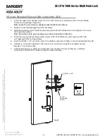 Preview for 16 page of Assa Abloy Sargent ELR Series Installation Instructions Manual