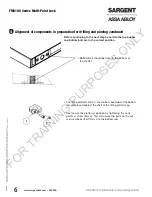 Preview for 6 page of Assa Abloy Sargent FM6100 Series Installation Instructions Manual