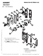 Предварительный просмотр 6 страницы Assa Abloy Sargent Harmony H2 Installation Instructions Manual