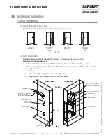 Предварительный просмотр 9 страницы Assa Abloy Sargent Harmony H2 Installation Instructions Manual