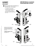 Предварительный просмотр 16 страницы Assa Abloy SARGENT KP8877 Instructions For Installation Manual