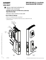 Предварительный просмотр 18 страницы Assa Abloy SARGENT KP8877 Instructions For Installation Manual