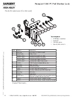 Preview for 10 page of Assa Abloy Sargent PASSPORT 1000 P1 Installation Instructions Manual