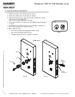 Preview for 14 page of Assa Abloy Sargent PASSPORT 1000 P1 Installation Instructions Manual