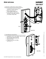 Предварительный просмотр 11 страницы Assa Abloy Sargent PR100 Installation Instructions Manual