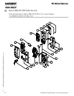 Предварительный просмотр 14 страницы Assa Abloy Sargent PR100 Installation Instructions Manual