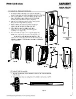 Предварительный просмотр 23 страницы Assa Abloy Sargent PR100 Installation Instructions Manual