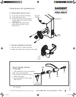 Preview for 9 page of Assa Abloy Sargent Profile G1 Series Installation Instructions Manual