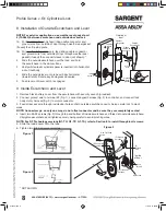 Preview for 10 page of Assa Abloy Sargent Profile G1 Series Installation Instructions Manual