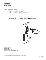 Предварительный просмотр 28 страницы Assa Abloy SARGENT Profile Series Installation Instructions Manual