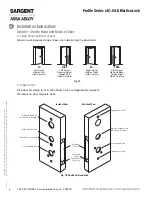 Preview for 6 page of Assa Abloy SARGENT Profile v.G1.5/LK Installation Instructions Manual