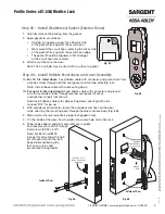 Preview for 9 page of Assa Abloy SARGENT Profile v.G1.5/LK Installation Instructions Manual