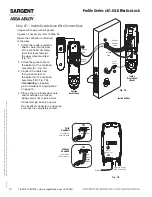 Preview for 10 page of Assa Abloy SARGENT Profile v.G1.5/LK Installation Instructions Manual