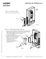 Preview for 12 page of Assa Abloy SARGENT Profile v.G1.5/LK Installation Instructions Manual