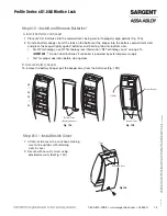 Preview for 13 page of Assa Abloy SARGENT Profile v.G1.5/LK Installation Instructions Manual