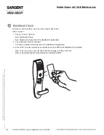 Preview for 20 page of Assa Abloy SARGENT Profile v.G1.5/LK Installation Instructions Manual