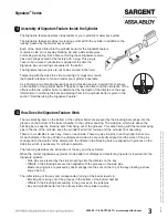 Preview for 5 page of Assa Abloy Sargent Signature Series Information And Field Service Manual