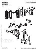 Preview for 6 page of Assa Abloy Sargent SN Series Installation Instructions Manual