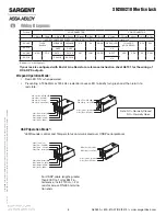 Preview for 8 page of Assa Abloy Sargent SN Series Installation Instructions Manual