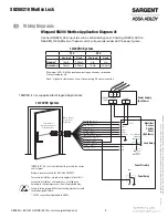 Preview for 9 page of Assa Abloy Sargent SN Series Installation Instructions Manual