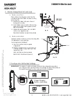 Preview for 12 page of Assa Abloy Sargent SN Series Installation Instructions Manual