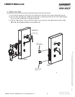 Preview for 13 page of Assa Abloy Sargent SN Series Installation Instructions Manual