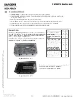 Preview for 20 page of Assa Abloy Sargent SN Series Installation Instructions Manual